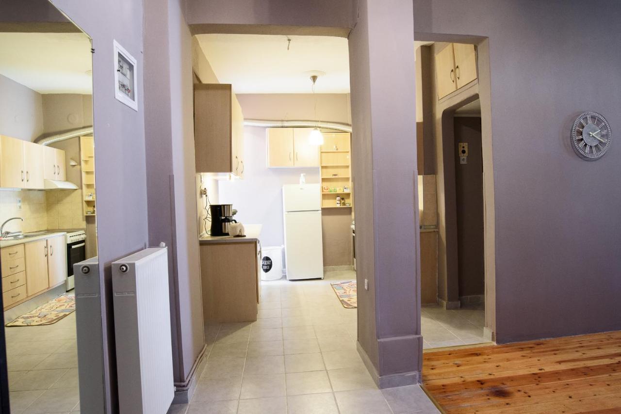 Salonika Downtown Spacious Apartment Thessaloníki Exteriör bild