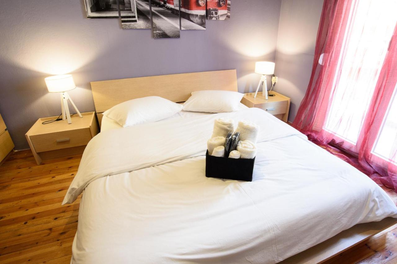 Salonika Downtown Spacious Apartment Thessaloníki Exteriör bild
